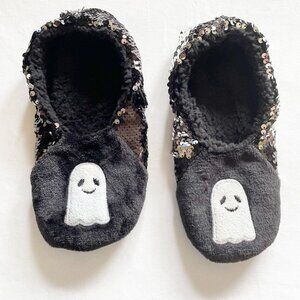 Women's / Teen's Hyde & Eek Flip Sequins Halloween Slippers Size 5-7